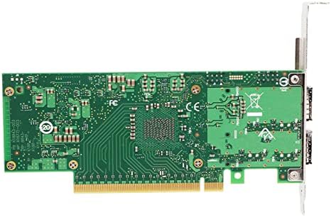 Cartão de rede de gigabit acogedor, 100g SFP28 NIC PCIE 4.0X16 Adaptador Ethernet de 100 Gigabit, com chip E810, para servidor
