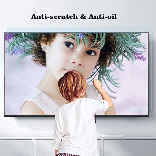 Filme protetor de tela de TV anti-reflexão /anti-arranhão-Filtro de monitor de luz de luz Anti-azul de 75-85 polegadas para Pet