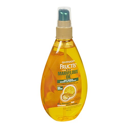 Garnier Skin and Hair Care Fructis Oil maravilhoso nutrir 5 e elixir de cabelo de ação, 5 onça fluida