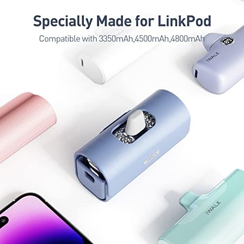 Iwalk linkpod portable charger3350mah & iwalk linkpod saco apenas para carregador portátil iwalk linkpod