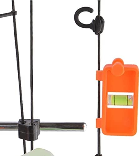Ajuste do arco composto e kit de nivelamento de arco e flecha de plástico de nível de cordas de montagem para caçar arco e flecha