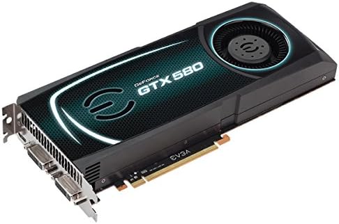 EVGA GEFORCE GTX 580 1536 MB GDDR5 PCI Express 2.0 2DVI/Mini HDMI SLI Ready Graphics Card, 015-P3-1580-Tr