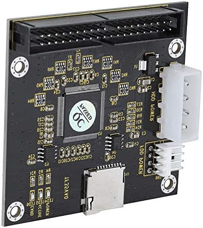 SD, SDHC, SDXC, MMC a IDE 40pin 3,5in Adaptador de cartão de memória masculino, Mudar o conector de alimentação de computador de quatro