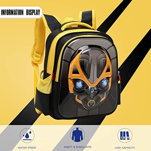JSVEKJE Backpack de 15 polegadas para criança - bolsa leve, à prova d'água, durável e da moda para crianças - perfeita para