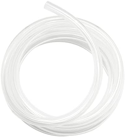 Tubulação de vinil clara 1/4 id × 3/8 od -10 ft 60psi, tubulação plástica leve flexível, tubulação transparente híbrida sem tóxico