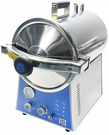 Eustoma 24L Autoclave de alta pressão aço inoxidável vapor para equipamentos de beleza de laboratório
