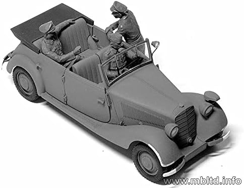 Homens militares alemães 1939-1945 Segunda Guerra Mundial 1/35 Kit de Modelo de Modelo de Plástico em escala Caixa mestre