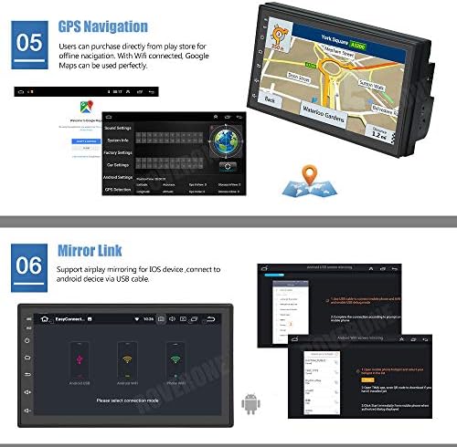 ROVEONE CARRO BLUEO BLUETOOTH Rádio GPS DVD DVD Unidade para Peugeot 207 207cc 207SW com tela de toque Android USB Mirrorlink WiFi