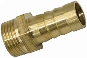 Brass do Conector Barb ao Mosco Tópico 1/8 1/4 3/8 1/2 3/4 1 polegada Mangueira de Couplador Copper 1pcs