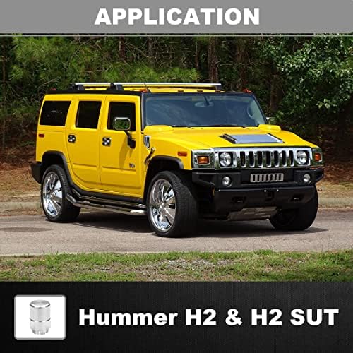 GTPartes Botão de câmbio de transmissão de alumínio compatível com Hummer H2 e H2 SUT