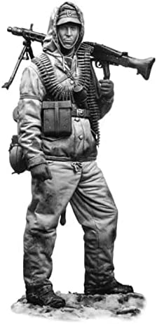 Goodmoel 1/16 120mm com tema militar da Segunda Guerra Mundial Soldier Resina Modelo Kit/Soldado Iniquamente e Desmonte Kit de Castamento