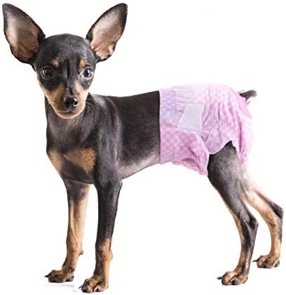 Fraldas de cachorro macio para animais de estimação fêmeas - fraldas descartáveis ​​para cães, fraldas de gato para gatos femininos,