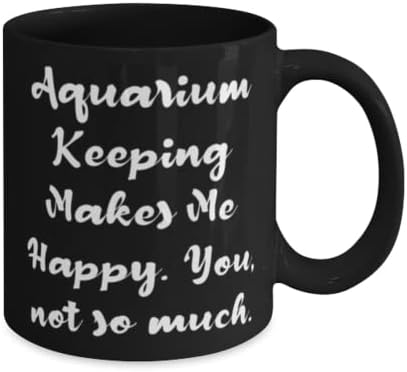 Aquário que mantém presentes para amigos, a manutenção do aquário me faz feliz, aquário útil mantendo 11 onças de caneca, copo de