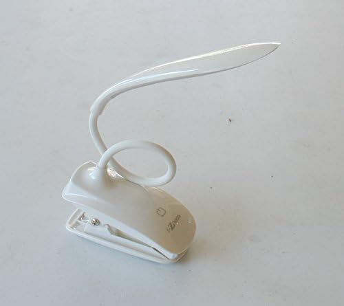 clipe izoom na lâmpada de mesa LED, ganso de ganso sensível ao tubo LED LED USB Recarregável Dimmable portátil Tabela leve Leitura