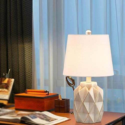 Lâmpadas de mesa Ataay, lâmpada de mesa de estilo industrial, lâmpada de mesa de mesa de cabeceira cimento STLAMPS