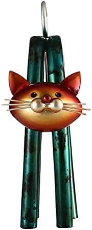 VICASKY 1PC Decoração de Arte de Ferro Spring Cat Ornament Creative Housedoming Adornment