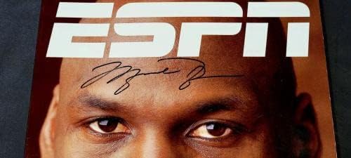 Michael Jordan assinou a revista ESPN Autografada Bulls, o melhor de todos os tempos em novembro de 2009 - revistas autografadas da