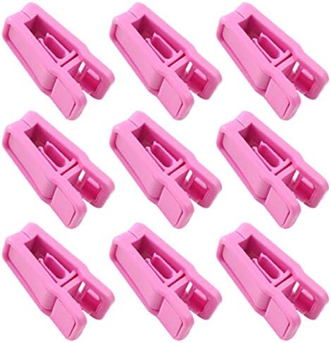 Clipes de folha de cabilock 40pcs plástico prático clipes de lavanderia à prova de vento secando clipes pendurados para meias calcastes