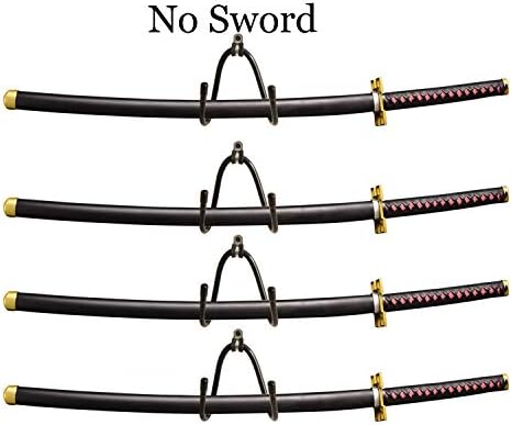 Kesywale Ajustável Ajuste do suporte do rack de montagem da espada Stand para espadas, punhal, machado, keyblade e muito mais - exibição vertical ou horizontal