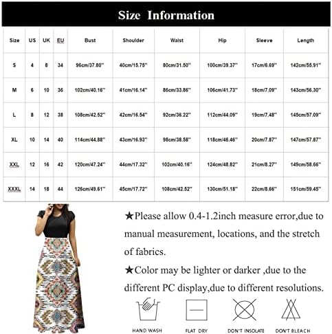 Fragarn Summer Dresses for Women 2023 Trendy, Moda feminina Fashion Casual Round pescoço de manga curta de tamanho grande vestidos longos