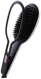 WDBBY CERAMICA ANTIMENTAÇÃO DE CABELO DE CABELO LISTA Aquecimento rápido Modelagem de íons de íons negativos Modelagem de barba escova de cabelo reto