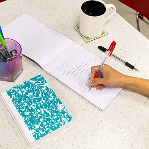 Bazic Writing Pad 100 Sheets 6 x 9, notebook de redação de memorando regulado, papel Easy Tear