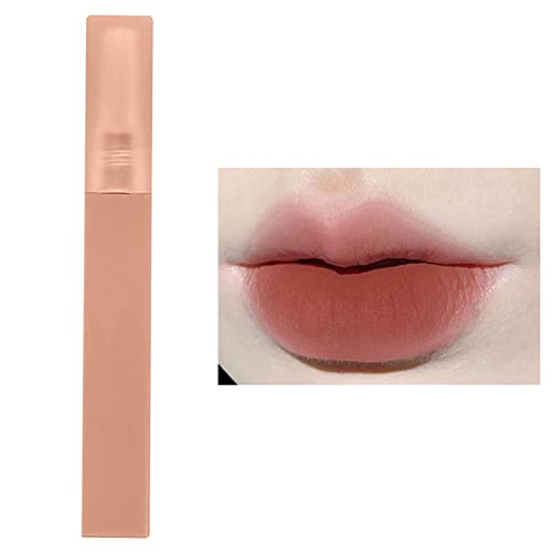 Xiahium 3D Lip Plumper Yarn Mist Velvet Lip Glala Lipstick Velvet Fácil de colorir Longo Lip Lip During During During