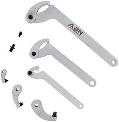 ABN Ajuste Ajuste Kit de Ferramenta de Chave de Chave e Chave de Ponto 8pc - Bicicleta, Bicicleta, Gola de Suspensão