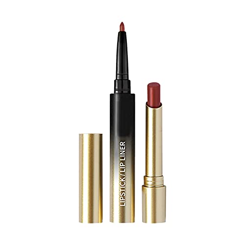 Batom advento calendário vermelho batom de veludo maquiagem labial de veludo não desbotas hidratantes batom de lips de batom hidratante