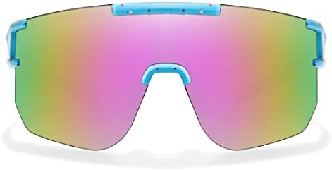 Óculos de sol esportivos polarizados para jovens homens e mulheres, copos de ciclismo no estilo P-V 400 para pesca de
