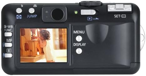 Câmera digital de 5MP da Canon PowerShot S50 com zoom óptico 3x