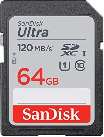 Sandisk 64GB SDXC SD Ultra Memory Cart