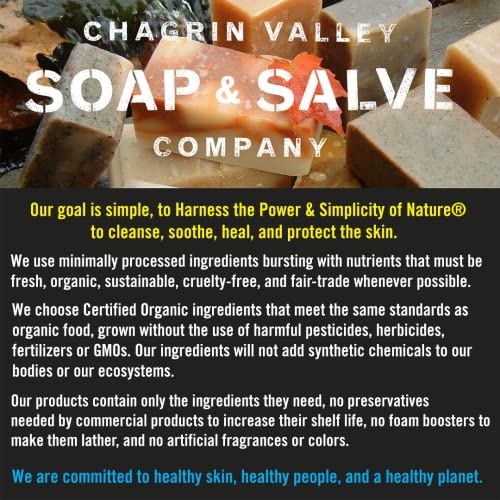 Sabon e sabonete orgânico de sabão orgânico natural do vale de Chagrin - Soop de leite de cabra e sabão de mel sem perfume,