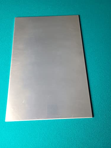 250 Placa de folha de metal de alumínio - 12 x 18 x 1/4 - Painel de placa lisa Liga de alumínio de placa plana 6061 T651 é uma