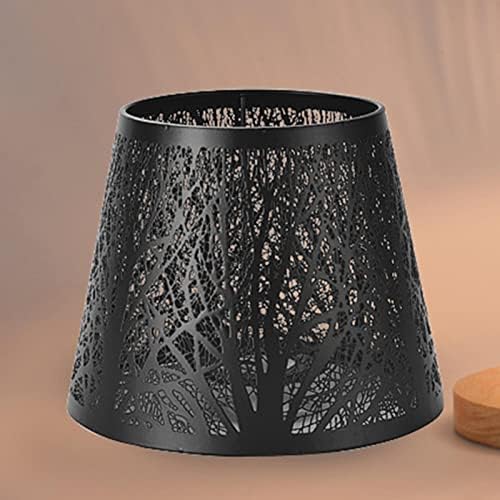 Ieudns moderno lâmpada de moda tonalidade de trea sombra Shadow Iron lampshade clara decorativa para a lâmpada de mesa lâmpada clara