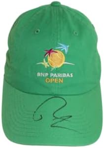 Rafael Nadal assinou o Autograph BNP Paribas Open Tennis Hat Cap com James Spence Autenticação JSA Co -Tennis Icon,