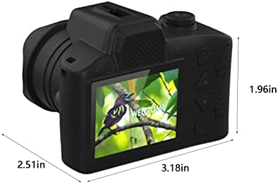 Câmera digital SLR - gravador de vídeo, 30x Zoom Recorder HD Children Camera Dual Camera Camecorder, com carregamento longo