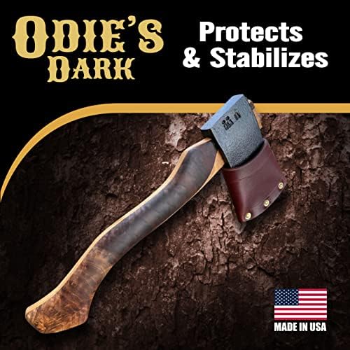 Odie's Dark • Acabamento e estabilizador para madeira • escurece com idade • Jarra de vidro de 9 onças • Alimentos e