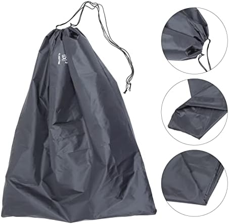 Cabilock Backpack Backpack Backpack preto Viagem lavável Bolsa de lavanderia de cordão: bolsa de armazenamento de armazenamento Dirty