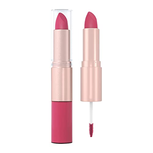 Adolescentes Xiahium Lip Gloss 12 Color 2in1 Batom e brilho labial Mattes Lipstick Velvet Lipstick Lipstick Longa Lip