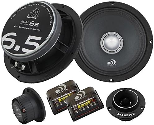 MASSIVE AUDIO P69X - 6X9, 280 WATTS MAX / 140W RMS, 4 ohm, PX Series, Pro Audio Coaxial Car Audio Speaker System