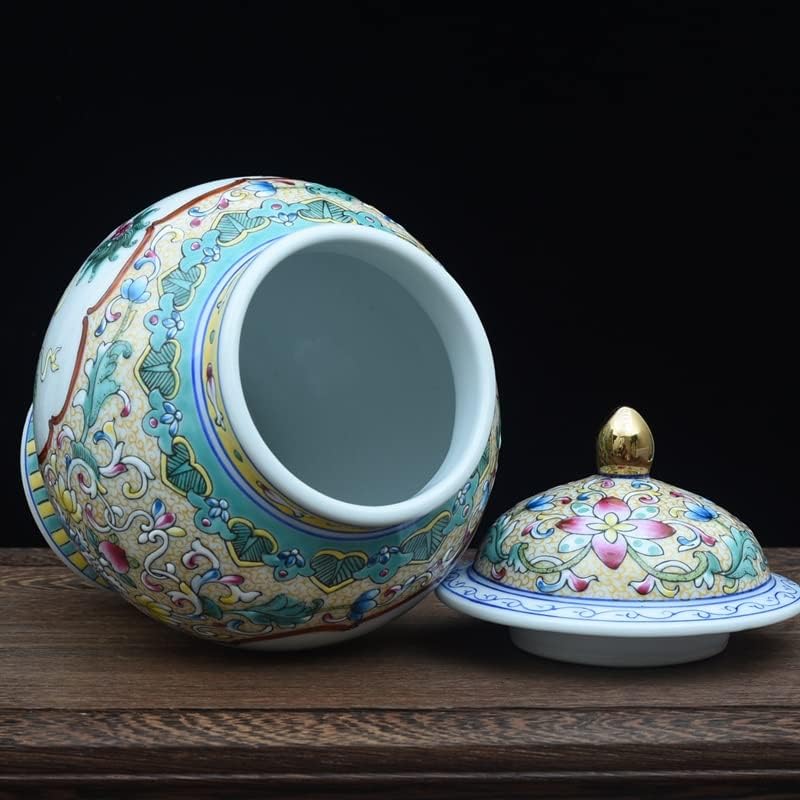 N/A pintado à mão Jingdezhen Porcelana Antique Porcelana Ornamentos decorativos Jar