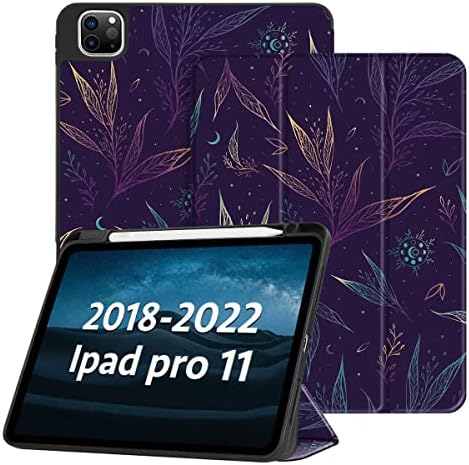 Surocase para iPad Pro Caso de 11 polegadas 2022/2021/ 2020/2018, slim stand dura back shell smart tampa para ipad pro 11 polegadas