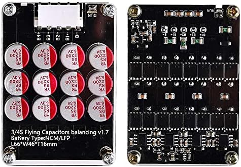 3s 4s 12v 5.5a capacitor equalizador ativo grupo inteiro balanceador lifePo4 lfp lipo li-íon ltion lítio ativo transferência