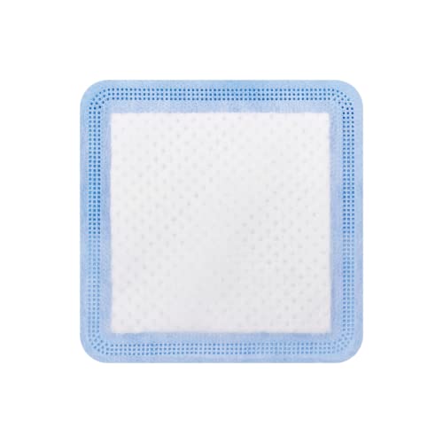 Convamax Superabsorber Dressive não adesivo 4 x4 molho absorvente macio com alta retenção de fluidos, 422567, caixa de 10