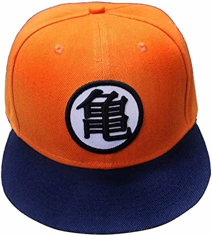 Anime Baseball Cap Hat Hat Cap Hip-Hop Capéu ajustável plano