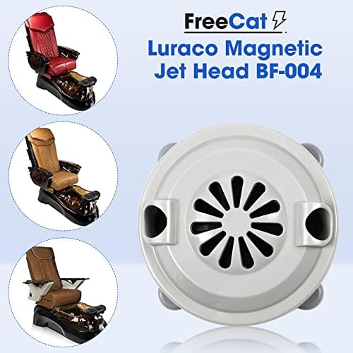 Freecat BF-004 Motor de cabeça de jato magnético sem tubos, ajuste universal para a parte magnética da cadeira da