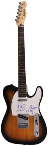 Mudhoney Full Band assinou autógrafo em tamanho grande Telecaster Guitar Guitar W/ James Spence JSA Autenticação - Assinada
