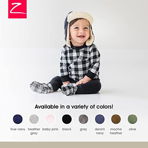 Zutano Cozie Fleece Unissex Criandler e chapéu de caçador de bebês, chapéu de clima frio para meninos e meninas