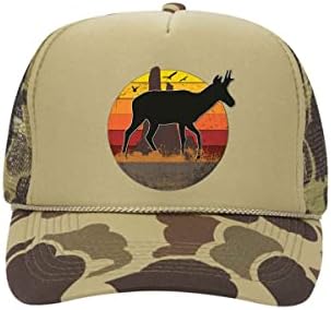 Chapéu antílope/pronghorn Sunset/Snapback ajustável/caça ao Big Game